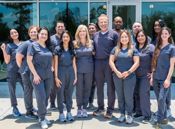 Massage Therapy The Woodlands TX Paul Vozza With Team