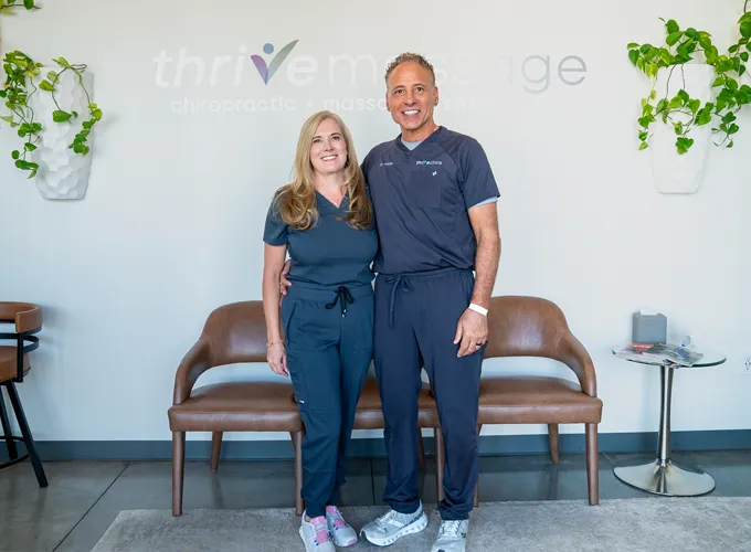 Chiropractor The Woodlands TX Paul Vozza With Wife