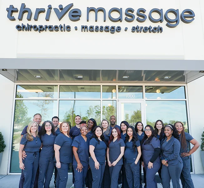 Massage Therapy The Woodlands TX Paul Vozza With Team